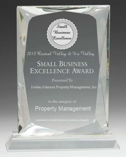 2018 Small Business Excellence Award